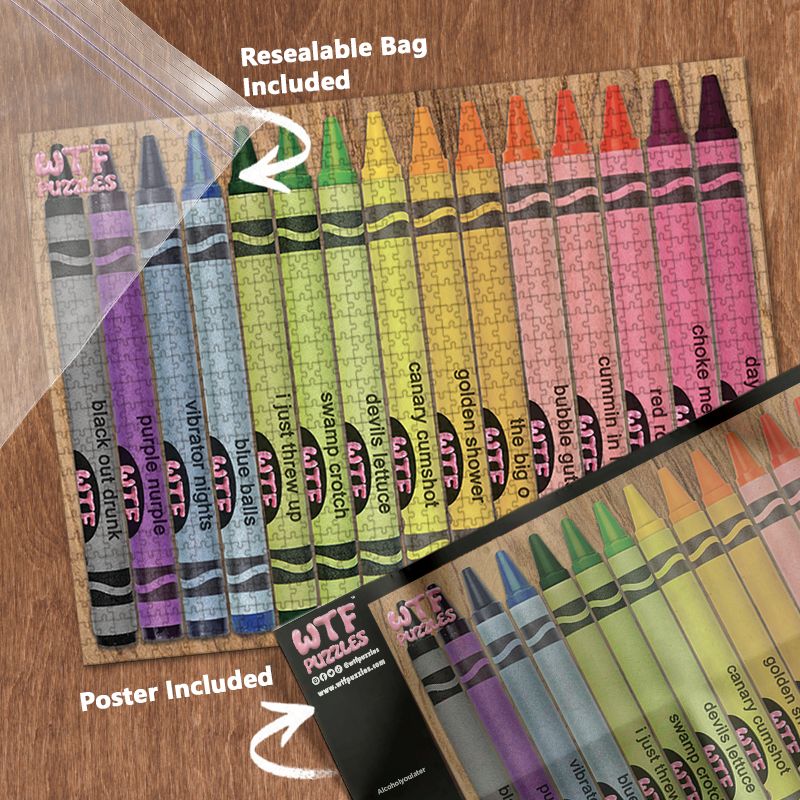 Colonoscopy Crayons | 1,000 Pieces