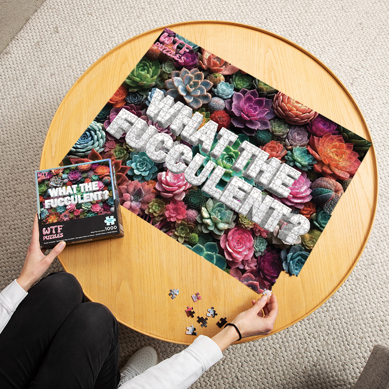 What The Fucculent | 1,000 Pieces