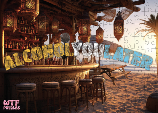 Digital - Alcoholyoulater Jigsaw Puzzle WTF Puzzles