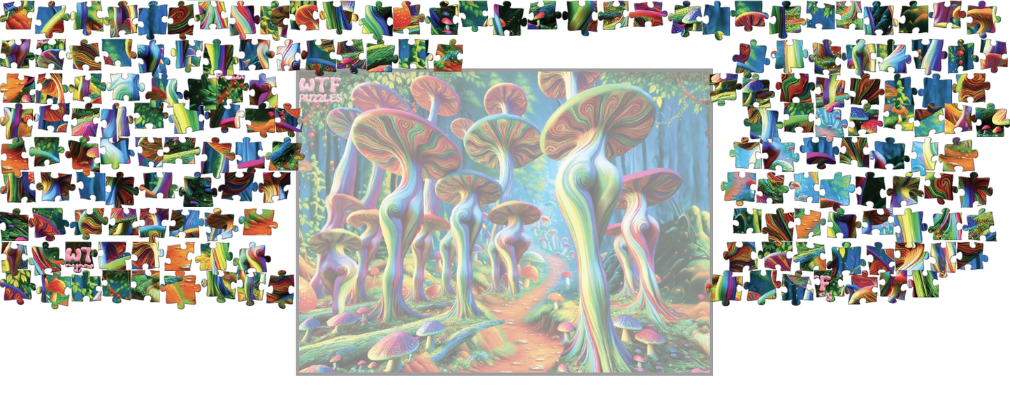Digital - Butt Shrooms Jigsaw Puzzle WTF Puzzles