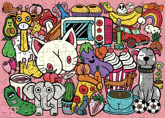 Digital - Dirty Doodles Jigsaw Puzzle WTF Puzzles