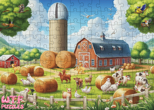 Digital - Fuck Farm Jigsaw Puzzle WTF Puzzles