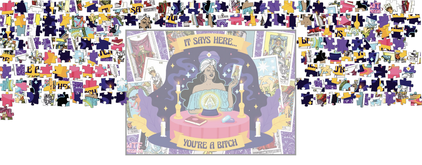 Digital - Tarot Bitch Jigsaw Puzzle WTF Puzzles