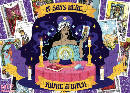 Digital - Tarot Bitch Jigsaw Puzzle WTF Puzzles
