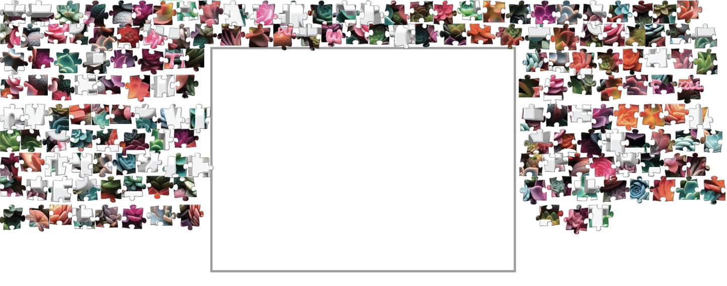 Digital - What The Fucculent Jigsaw Puzzle WTF Puzzles