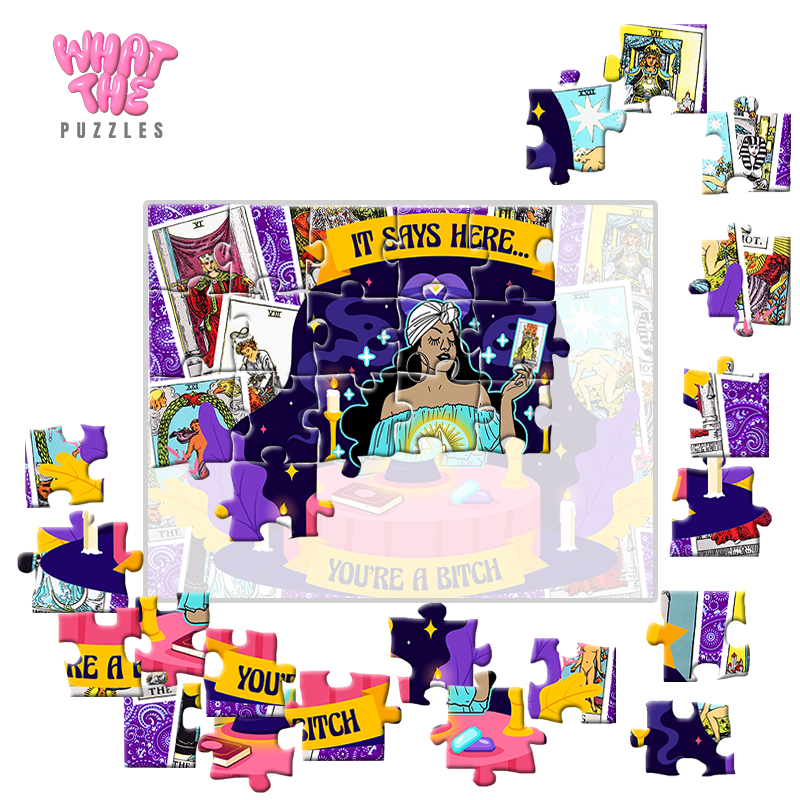 Digital - Tarot Bitch Jigsaw Puzzle WTF Puzzles