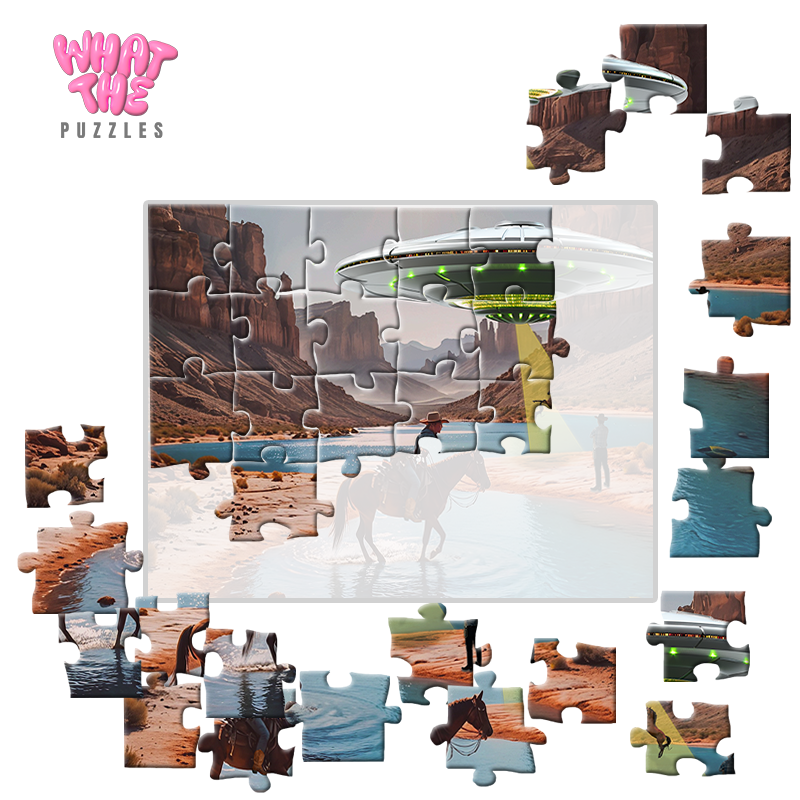 Digital - Horsing Around Jigsaw Puzzle WTF Puzzles