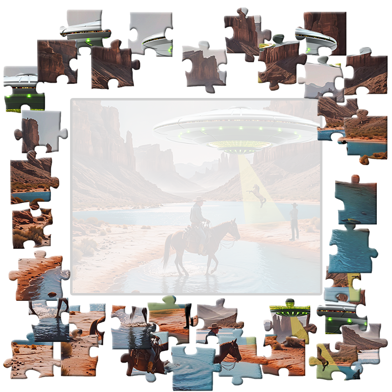 Digital - Horsing Around Jigsaw Puzzle WTF Puzzles