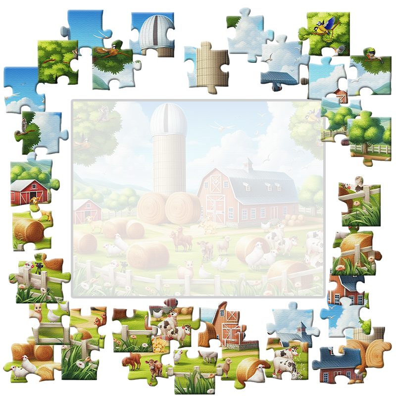 Digital - Fuck Farm Jigsaw Puzzle WTF Puzzles