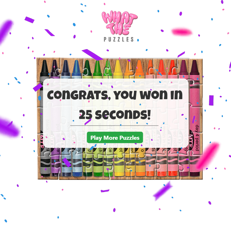 Digital - Colonoscopy Crayons Jigsaw Puzzle WTF Puzzles