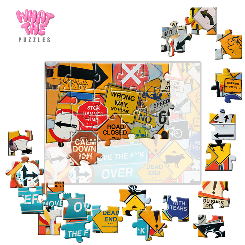 Digital - Detour To Debauchery Jigsaw Puzzle WTF Puzzles