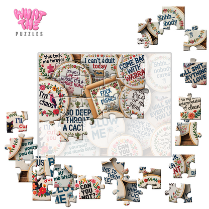 Digital - Get Your Stitch Together Jigsaw Puzzle WTF Puzzles