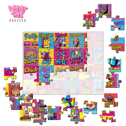 Digital - High-Gloss Low-Brow Jigsaw Puzzle WTF Puzzles