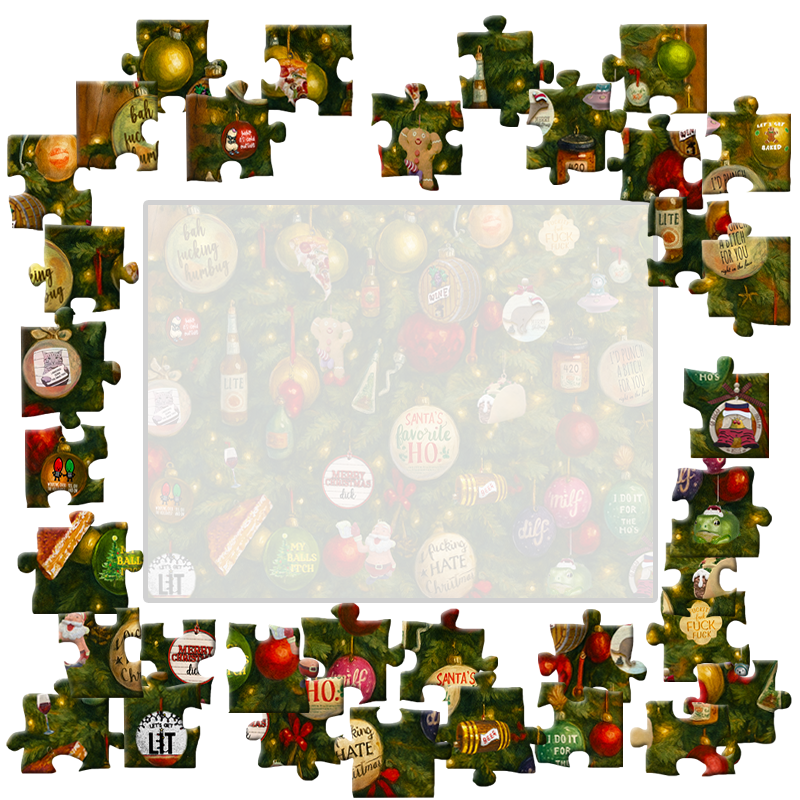 Digital - Deck The Balls Jigsaw Puzzle WTF Puzzles