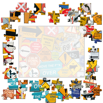Digital - Detour To Debauchery Jigsaw Puzzle WTF Puzzles