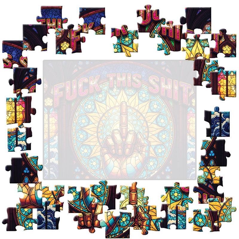 Digital - Holy Fuck Jigsaw Puzzle WTF Puzzles