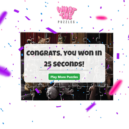 Digital - Hisses And Kisses Jigsaw Puzzle WTF Puzzles