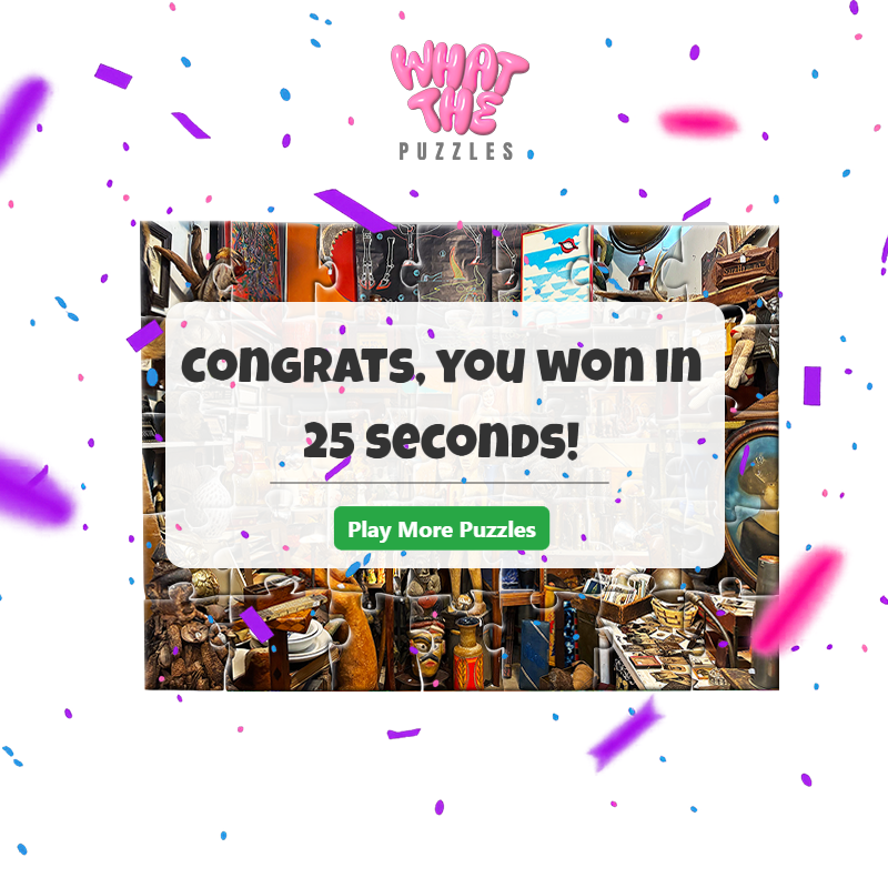 Digital - Junk In The Trunk Jigsaw Puzzle WTF Puzzles