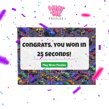 Digital - Parking Lot Purgatory Jigsaw Puzzle WTF Puzzles