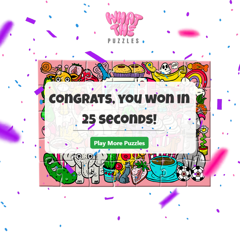 Digital - Dirty Doodles Jigsaw Puzzle WTF Puzzles