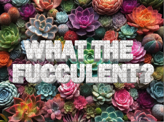Digital - What The Fucculent Jigsaw Puzzle WTF Puzzles