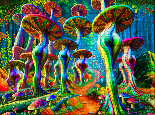Digital - Butt Shrooms Jigsaw Puzzle WTF Puzzles