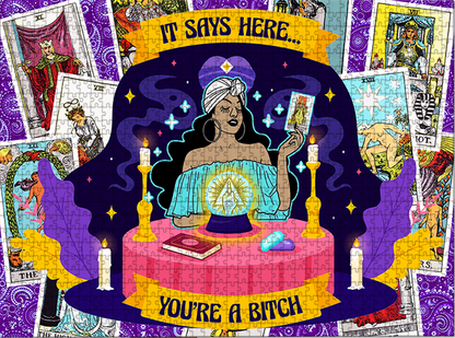 Digital - Tarot Bitch Jigsaw Puzzle WTF Puzzles