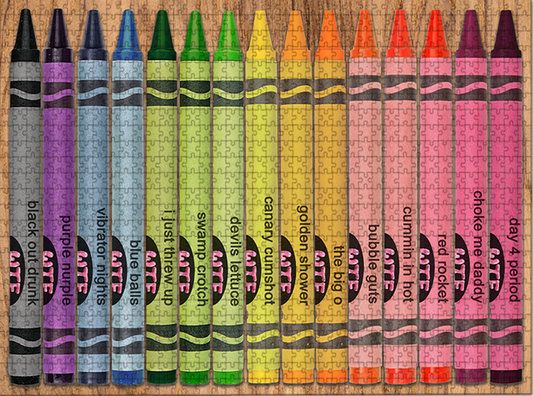 Digital - Colonoscopy Crayons Jigsaw Puzzle WTF Puzzles