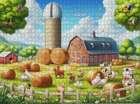 Digital - Fuck Farm Jigsaw Puzzle WTF Puzzles