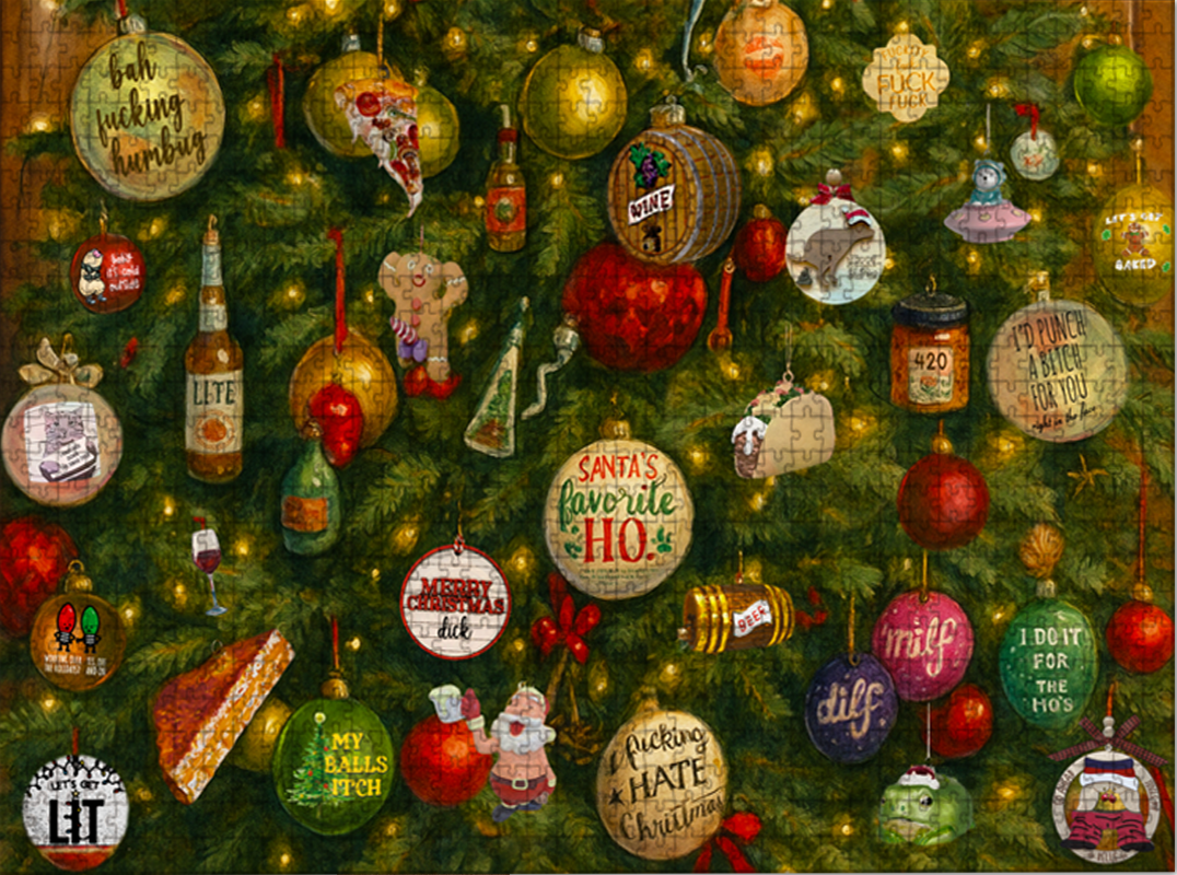 Digital - Deck The Balls Jigsaw Puzzle WTF Puzzles