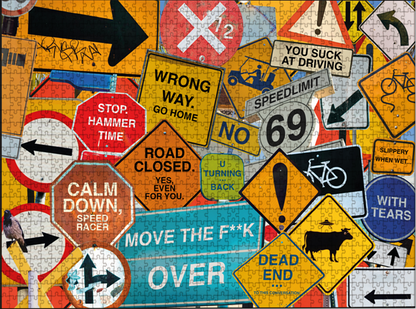 Digital - Detour To Debauchery Jigsaw Puzzle WTF Puzzles