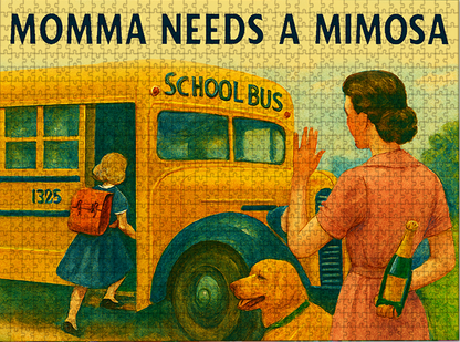 Digital - Momma Needs A Mimosa Jigsaw Puzzle WTF Puzzles