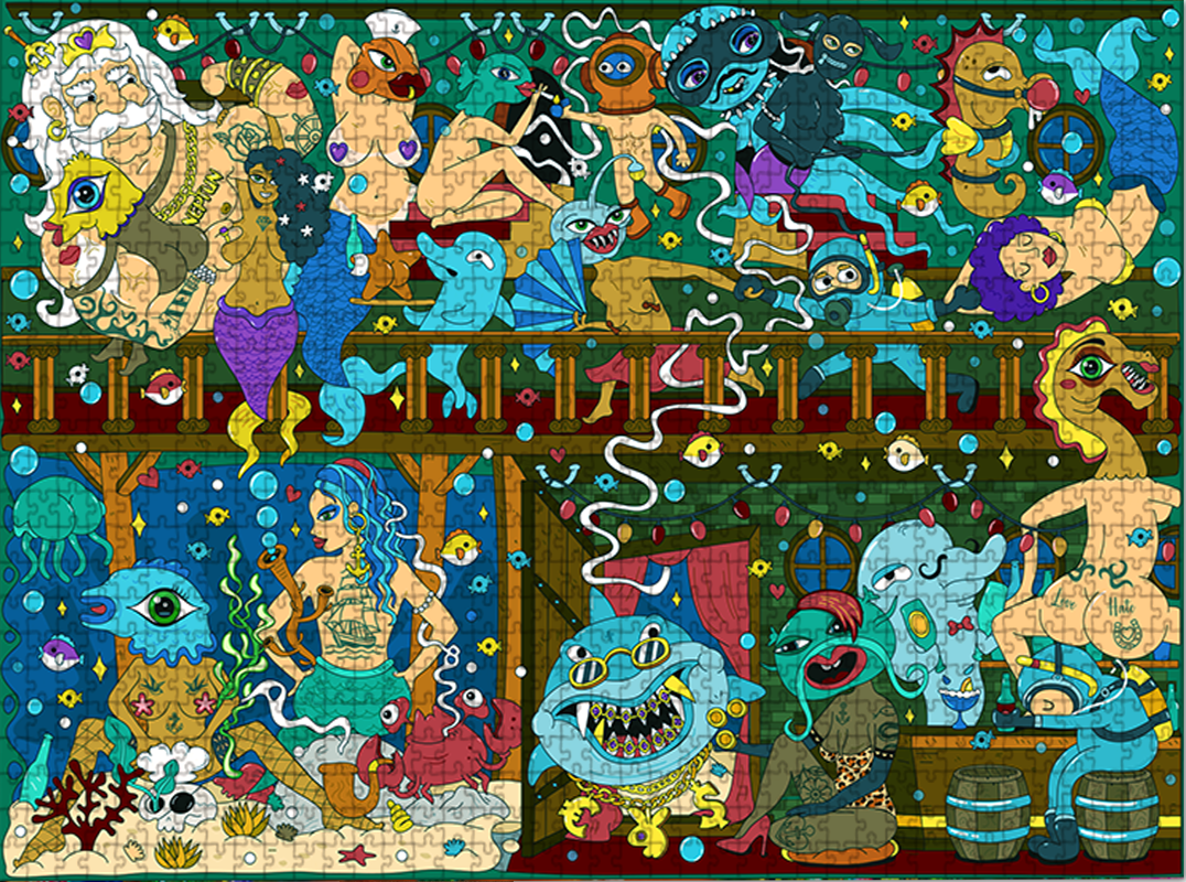 Digital - The Clam Jam Jigsaw Puzzle WTF Puzzles